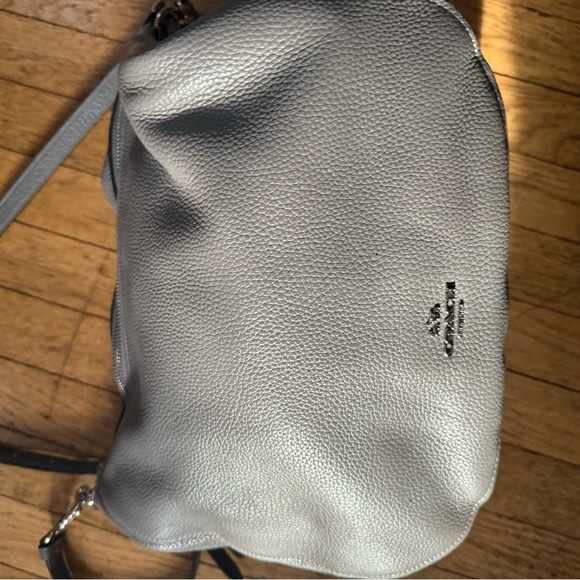 Coach Gray Leather Crossbody Bag - Picture 2 of 2